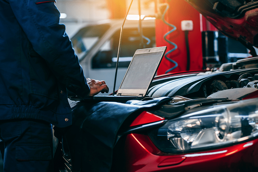 Vehicle diagnostic inspection