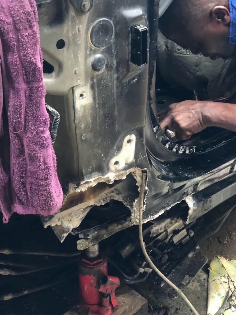 Automotive repair work