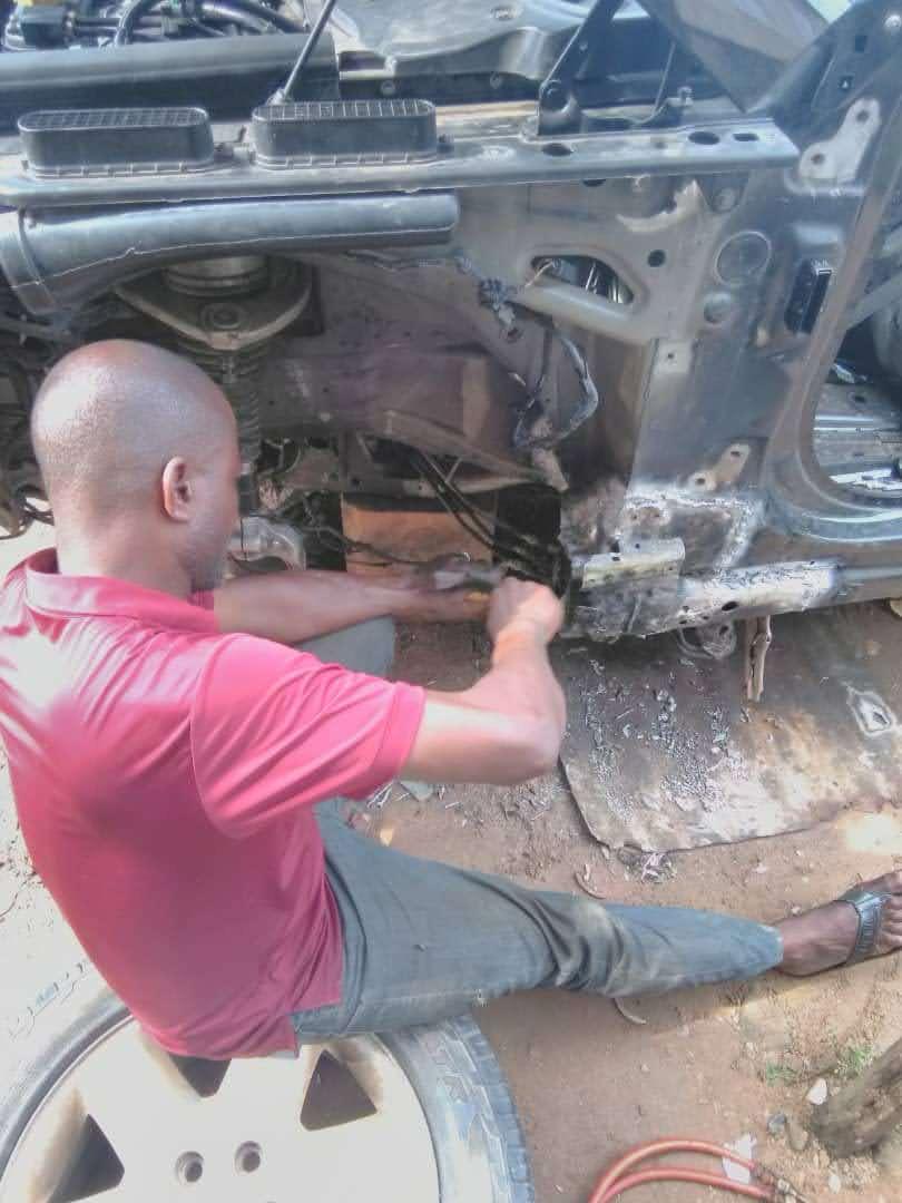 Automotive repair work